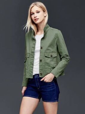 Gap Women's Olive Utility Jacket